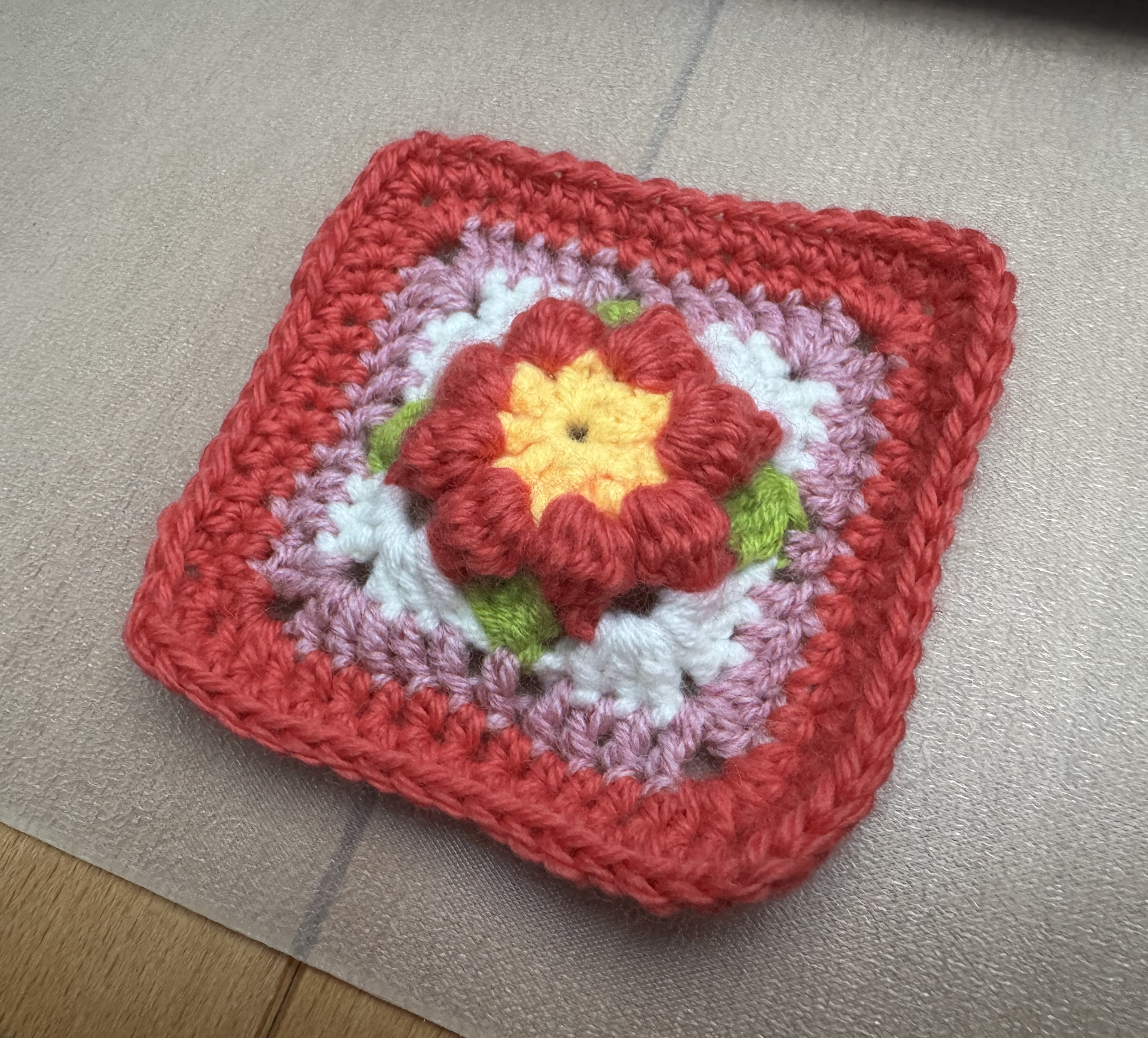 My first granny square